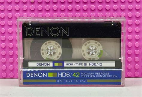 Used Denon Hd6 42 Type Ii Blank Cassette Tape 1 Ebay