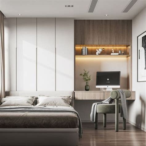 Study Room Design With Bed 72 Photo
