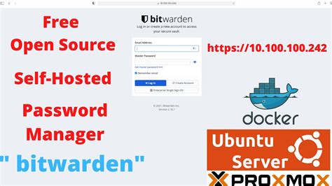 Bitwarden Password Manager Self Hosted Ubuntu Youtube