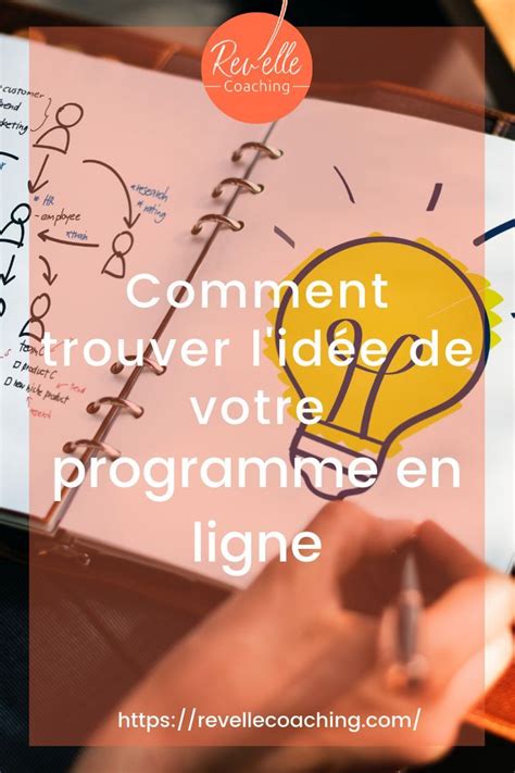 Comment trouver l idée de son programme en ligne Comment trouver