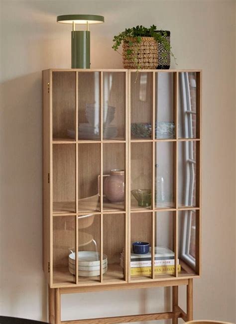 Shoji Tall Open Cabinet Minimalist