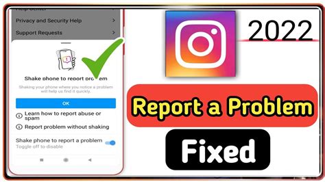 Instagram Report A Problem Fix New Update Instagram Report