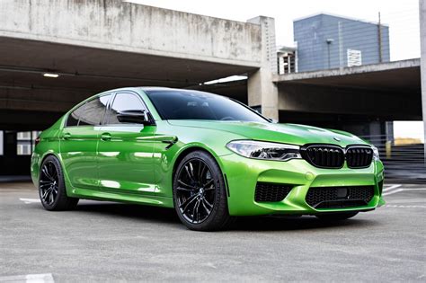 Java Green BMW M5 F90 Carpaints Co