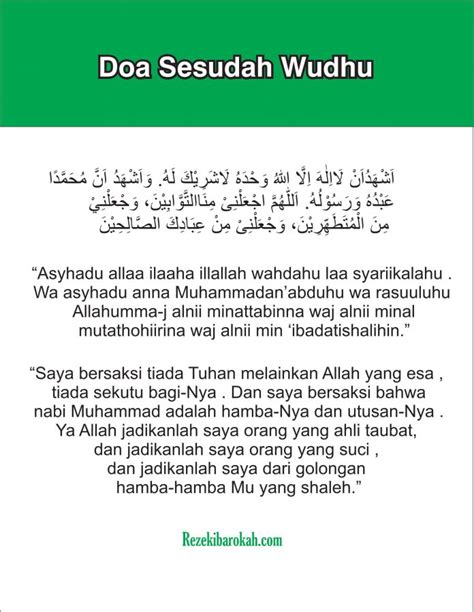 Doa Sebelum Dan Sesudah Wudhu Lengkap Dengan Rukunnya Hot Sex Picture