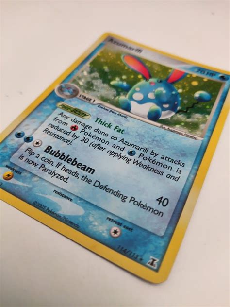 Azumarill Ultra Rare Ex Delta Species Pokemon Tcg Card Hobbies