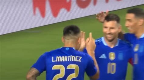 El Polémico Gol De Lautaro Con Una Asistencia De Messi Sublime Al Culé Le Vienen Recuerdos Con