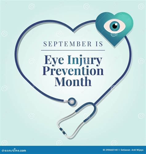 Vector Graphic Of Eye Injury Prevention Month Good For Eye Injury Prevention Month Celebration