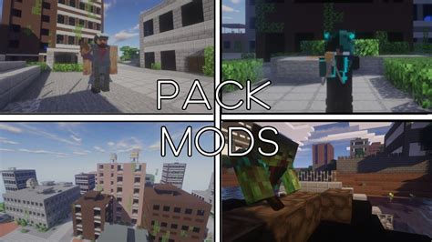 Pack De Mod De Apocalipsis Zombie Para Minecraft 1 16 5 Youtube