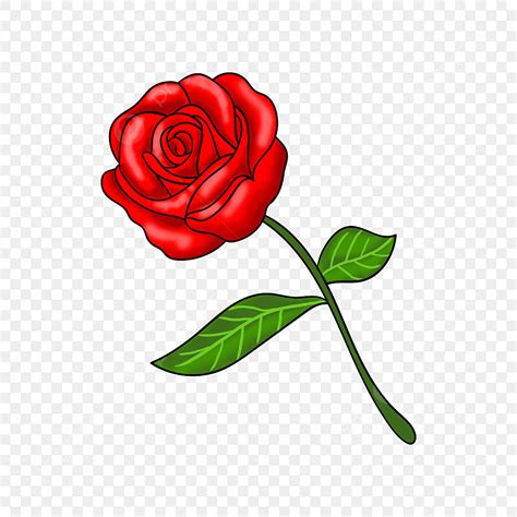 Dibujo A Mano De Una Flor Rosa Png Dibujos Rosa Flor Naturaleza Png Y Psd Para Descargar