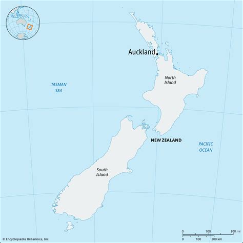 Auckland Nz Map