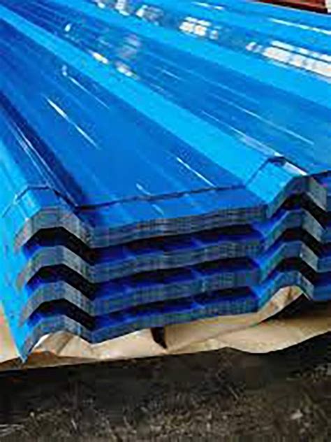 Ppgi Corrugated Sheet Prepainted Galvanised Iron Corrugated Sheet