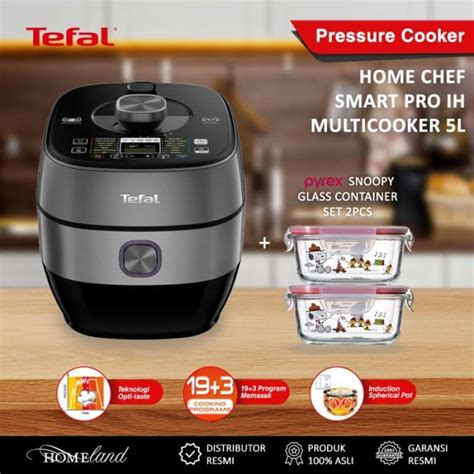 Jual Tefal EPC Home Chef Smart Pro IH CY638 Pressure Slow Cooker