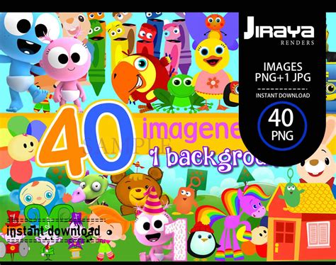 Googoo Gaagaa Babyfirst TV Party Birthday Images Png Goo Goo - Etsy