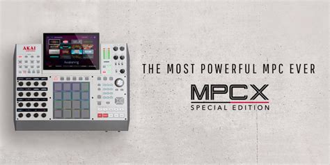 Akai Mpc X Se Edition Sp Ciale Pour Les Ans De La Mpc