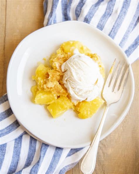 Pineapple Cobbler Like Mother Like Daughter