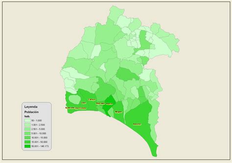 Poblaci N De La Provincia De Huelva Tama O Completo Gifex