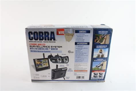 Cobra Surveillance System | Property Room