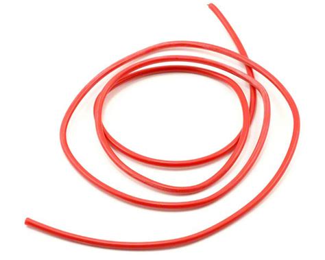 Силовой медный провод в силиконовой изоляции Silicone Wire 16AWG Red 1 ...