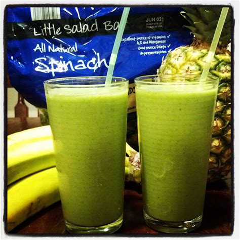 An Onion Exposed Naked Inspired Green Machine Smoothie