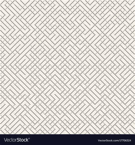 Irregular Maze Line Abstract Geometric Background Vector Image