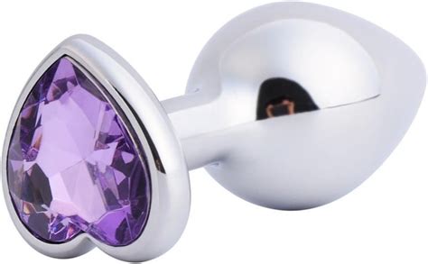 Amazon co jp Taian Beginners Anal Plug Buttプラグステンレススチールメッキ3dアクリルハート型