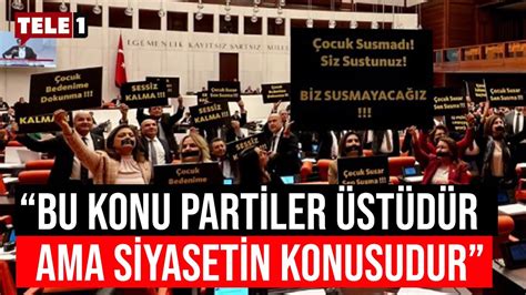 Chp Li Gamze Ta Er Milletvekillerinin Bakan Yan K A Protestosunu