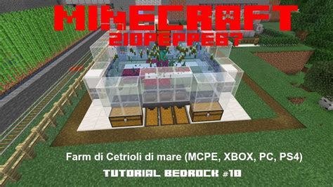 Minecraft Ita Farm Di Sea Pickle Cetrioli Di Mare Tutorial