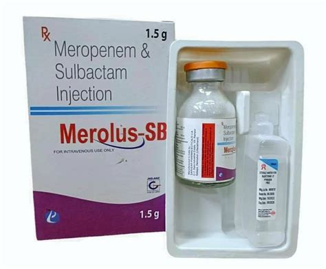 Meropenem Gm Sulbactam Mg Ml At Rs Vial In Ahmedabad