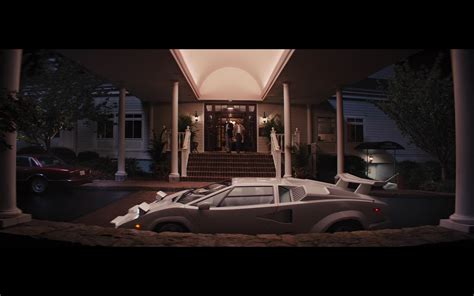 White Lamborghini Countach – The Wolf of Wall Street (2013) Movie Scenes