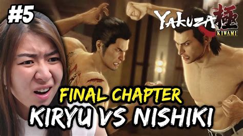 FINAL FIGHT Kiryu VS Nishiki Yakuza Kiwami Part 5 Ending YouTube