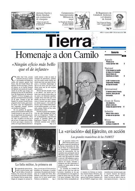 Boletín Informativo Tierra marzo 1996 PDF