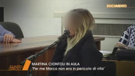 Caso Vannini Parla Martina Quarto Grado Video Mediaset Infinity