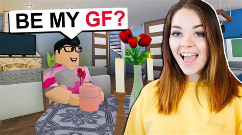 We Finally Started Dating Roblox Bloxburg Roleplay Youtube