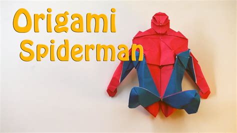 Origami Ideas How To Make Origami Spider Man