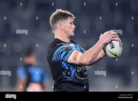 Harry Grant Of The Tigers Is Seen During The Warm Up Ahead Of The Round