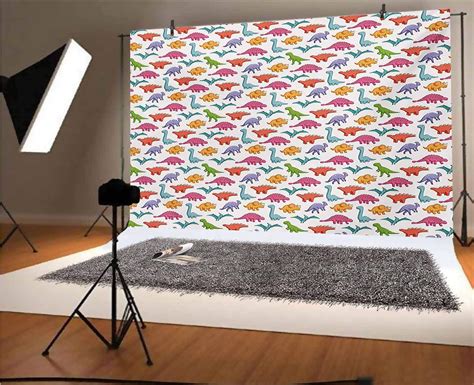 Buy Dinosaur X Ft Vinyl Backdrop Photographersvariety Of Dinosaurs