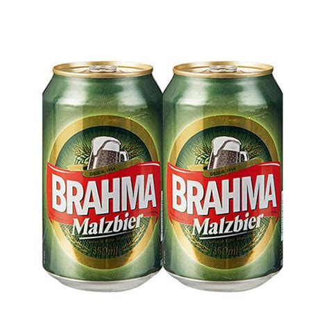 LATA VAZIA BRAHMA MALZBIER LATA ANTIGA 350 ML ALUMÍNIO BRAZIL