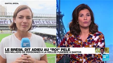 Le Brésil dit adieu au Roi Pelé des milliers de personnes à la