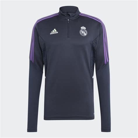 Real Madrid Condivo Training Top Night Navy Football Shirt