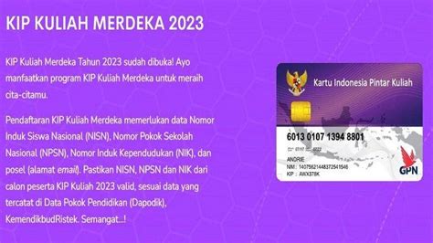 Jadwal KIP Kuliah Merdeka 2023 Lengkap Dengan Syarat Dan Cara