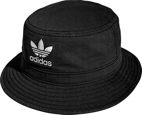 Amazon Adidas Originals Washed Bucket Hat Black White One Size