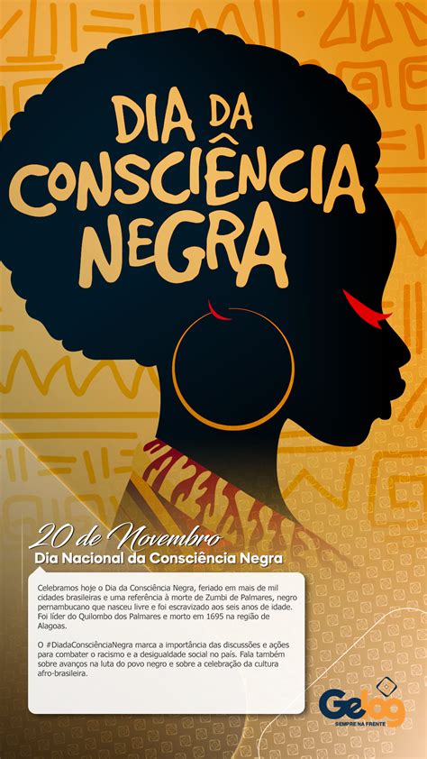 Dia Nacional da Consciência Negra Grupo Gelog