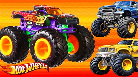 Hot Wheels Monster Truckes Coffin Dance Song Hotwheels Remix Youtube