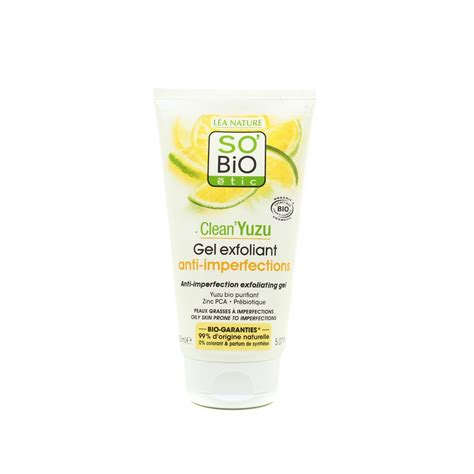 So Bio Tic Clean Yuzu Gel Exfoliante Anti Imperfecciones Ml