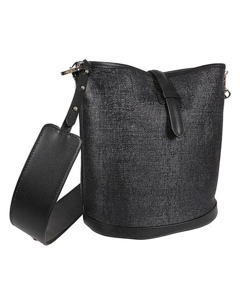 Weekend By Maxmara Vintage Style Bucket Bag In Black Lyst