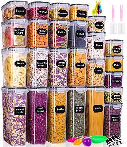 Lot De Boite Rangement Cuisine Boite Alimentaire Herm Tique En