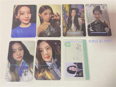 Wts Ive Wjsn Kep Er Stayc Nmixx Aespa Gidle Loona Itzy Cheap Photocards