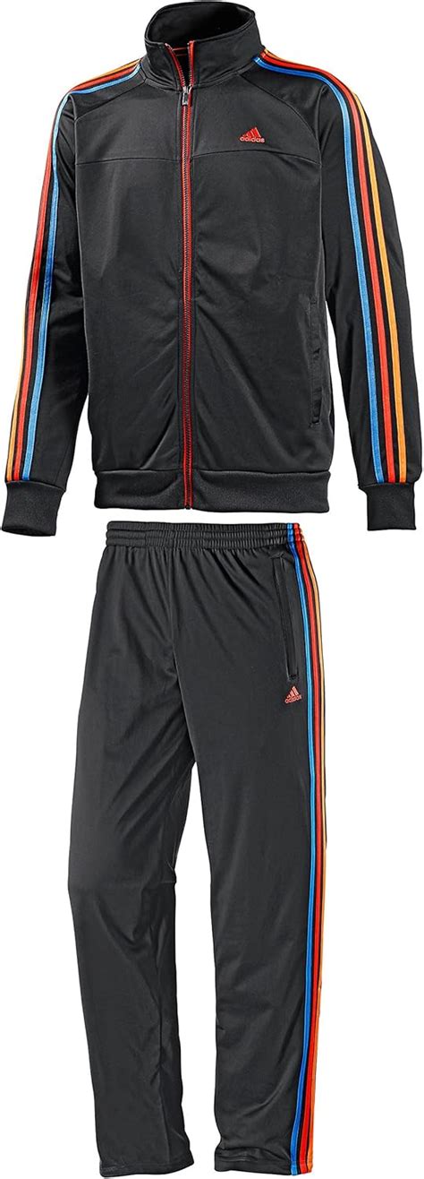 Adidas Essential Stripes Men S Tracksuit Men Trainingsanzug