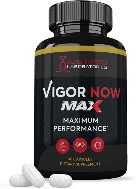 Amazon Vigor Now Max Mg Men S Health Formula Capsules