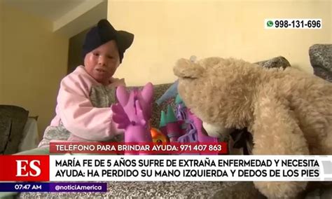 Niña de 5 años sufre de extraña enfermedad y necesita ayuda urgente